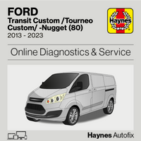 Ford Transit Custom /Tourneo Custom/ -Nugget (80) 2013 to 2023 Haynes Online Diagnostics & Service Guide