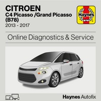 Citroen C4 Picasso /Grand Picasso (B78) 2013 to 2017 Haynes Online Diagnostics & Service Guide