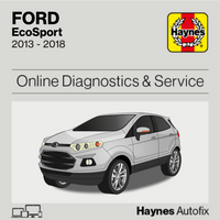 Ford EcoSport 2013 to 2018 Haynes Online Diagnostics & Service Guide