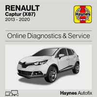 Renault Captur (X87) 2013 to 2020 Haynes Online Diagnostics & Service Guide