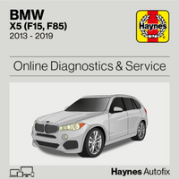 BMW X5 (F15, F85) 2013 to 2019 Haynes Online Diagnostics & Service Guide