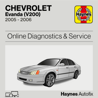 Chevrolet Evanda (V200) 2005 to 2006 Haynes Online Diagnostics & Service Guide