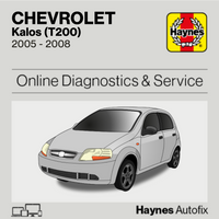 Chevrolet Kalos (T200) 2005 to 2008 Haynes Online Diagnostics & Service Guide