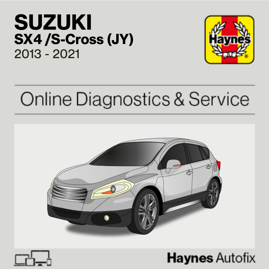 Suzuki SX4 /S-Cross (JY) 2013 to 2021 Haynes Online Diagnostics