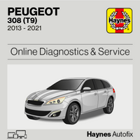 Peugeot 308 (T9) 2013 to 2021 Haynes Online Diagnostics & Service Guide