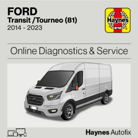 Ford Transit /Tourneo (81) 2014 to 2023 Haynes Online Diagnostics & Service Guide