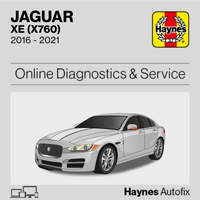 Jaguar XE (X760) 2016 to 2021 Haynes Online Diagnostics & Service Guide