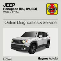 Jeep Renegade (BU, BV, BQ) 2014 to 2024 Haynes Online Diagnostics & Service Guide