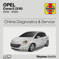 Opel Corsa E (X15) 2015 to 2020 Haynes Online Diagnostics & Service Guide