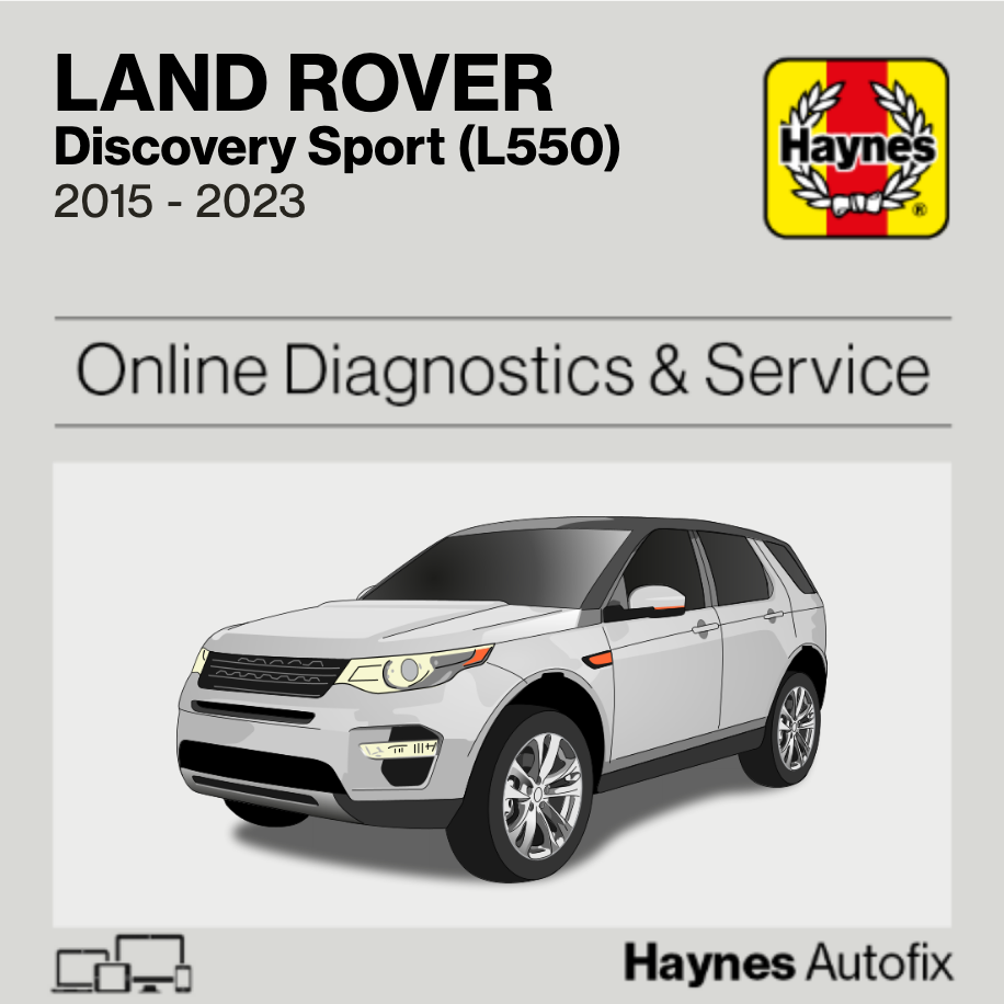 Land Rover Discovery Sport (L550) 2015 to 2023 Haynes Online