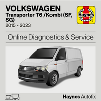 Volkswagen Transporter T6 /Kombi (SF, SG) 2015 to 2023 Haynes Online Diagnostics & Service Guide