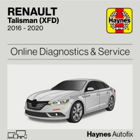 Renault Talisman (XFD) 2016 to 2020 Haynes Online Diagnostics & Service Guide