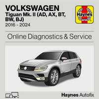Volkswagen Tiguan MkII (AD, AX, BT, BW, BJ) 2016 to 2024 Haynes Online Diagnostics & Service Guide