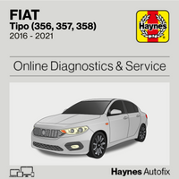 Fiat Tipo (356, 357, 358) 2016 to 2021 Haynes Online Diagnostics & Service Guide