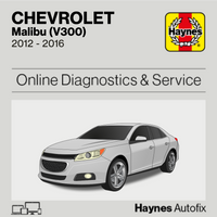Chevrolet Malibu (V300) 2012 to 2016 Haynes Online Diagnostics & Service Guide