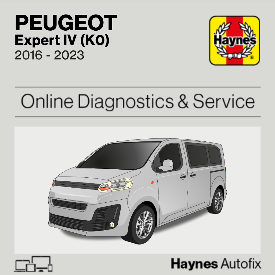 Peugeot Expert IV (K0) 2016 to 2023 Haynes Online Diagnostics