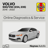 Volvo S90/V90 (234, 235) 2016 to 2022 Haynes Online Diagnostics & Service Guide