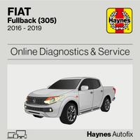 Fiat Fullback (305) 2016 to 2019 Haynes Online Diagnostics & Service Guide