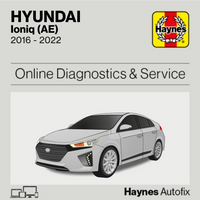 Hyundai Ioniq (AE) 2016 to 2022 Haynes Online Diagnostics & Service Guide