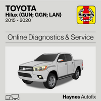 Toyota Hilux (GUN; GGN; LAN) 2015 to 2020 Haynes Online Diagnostics & Service Guide