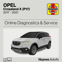 Opel Crossland X (P17) 2017 to 2021 Haynes Online Diagnostics & Service Guide