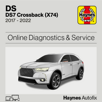 DS DS7 Crossback (X74) 2017 to 2022 Haynes Online Diagnostics & Service Guide