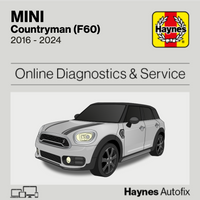 Mini Countryman (F60) 2016 to 2024 Haynes Online Diagnostics & Service Guide