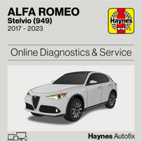 Alfa Romeo Stelvio (949) 2017 to 2023 Haynes Online Diagnostics & Service Guide
