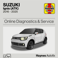 Suzuki Ignis (ATK) 2016 to 2025 Haynes Online Diagnostics & Service Guide