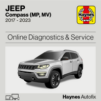 Jeep Compass (MP, MV) 2017 to 2023 Haynes Online Diagnostics & Service Guide