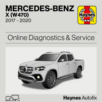 Mercedes-Benz X (W470) 2017 to 2020 Haynes Online Diagnostics & Service Guide
