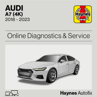 Audi A7 (4K) 2018 to 2023 Haynes Online Diagnostics & Service Guide