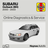 Subaru Outback (BH) 2000 to 2003 Haynes Online Diagnostics & Service Guide