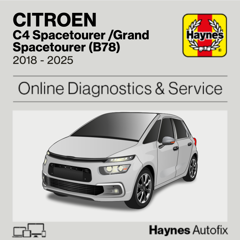 Citroen C4 Spacetourer /Grand Spacetourer (B78) 2018 to 2025