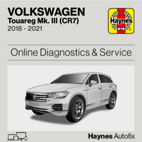 Volkswagen Touareg MkIII (CR7) 2018 to 2021 Haynes Online Diagnostics & Service Guide