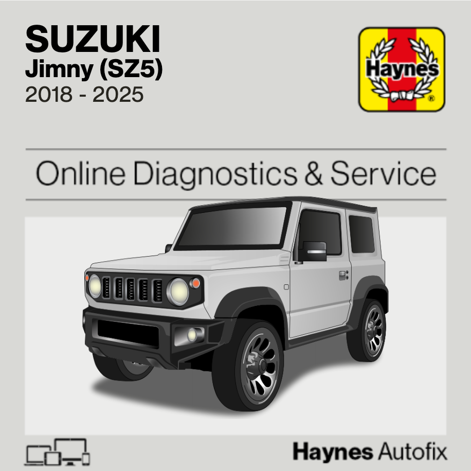 Suzuki Jimny (SZ5) 2018 to 2025 Haynes Online Diagnostics