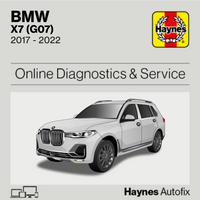 BMW X7 (G07) 2017 to 2022 Haynes Online Diagnostics & Service Guide