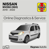 Nissan NV250 (X61) 2019 to 2022 Haynes Online Diagnostics & Service Guide
