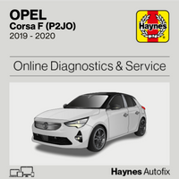 Opel Corsa F (P2JO) 2019 to 2020 Haynes Online Diagnostics & Service Guide
