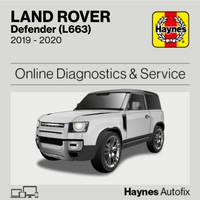 Land Rover Defender (L663) 2019 to 2020 Haynes Online Diagnostics & Service Guide