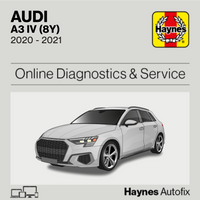 Audi A3 IV (8Y) 2020 to 2021 Haynes Online Diagnostics & Service Guide