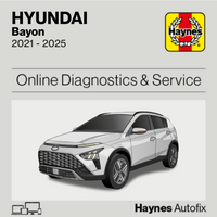 Hyundai Bayon 2021 to 2025 Haynes Online Diagnostics & Service Guide