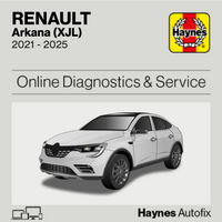 Renault Arkana (XJL) 2021 to 2025 Haynes Online Diagnostics & Service Guide