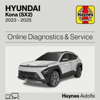 Hyundai Kona (SX2) 2023 to 2025 Haynes Online Diagnostics & Service Guide