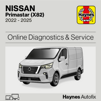 Nissan Primastar (X82) 2022 to 2025 Haynes Online Diagnostics & Service Guide