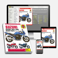 Suzuki GSF600, 650 & 1200 Bandit Fours (1995-2006) Haynes Repair Manual Bundle
