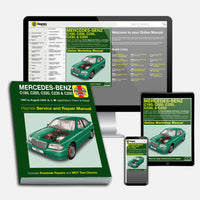 Mercedes-Benz C-Class Petrol & Diesel (1993-Aug 2000) Haynes Repair Manual Bundle