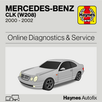 Mercedes-Benz CLK (W208) 2000 to 2002 Haynes Online Diagnostics & Service Guide