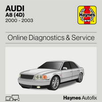 Audi A8 (4D) 2000 to 2003 Haynes Online Diagnostics & Service Guide