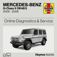 Mercedes-Benz G-Class II (W461) 2006 to 2009 Haynes Online Diagnostics & Service Guide